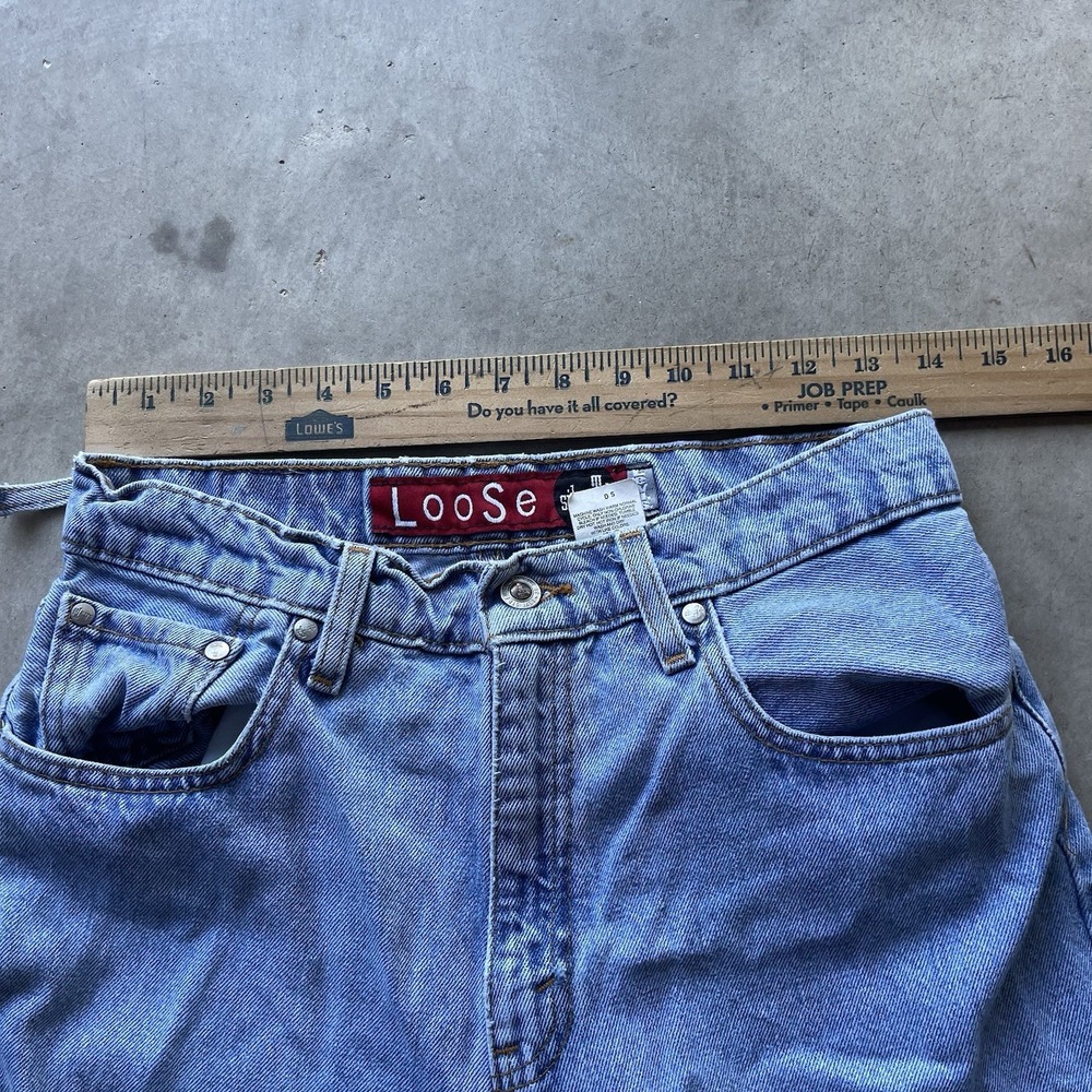 Vintage Levi's Silver Tab Loose Fit Light Wash Denim Jeans Women Size 9/10 M - Picture 4 of 8